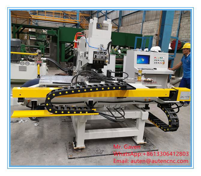 CNC Plate Punching Marking and  Drilling Machine 