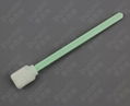 Print head cleanroom sponge foam swab