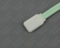 Large square head dust - free cleanroom polyester swab 1