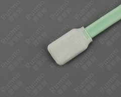 Large square head dust - free cleanroom polyester swab