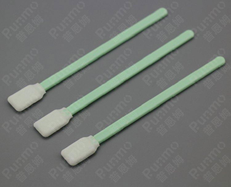 Large square head dust - free cleanroom polyester swab 3