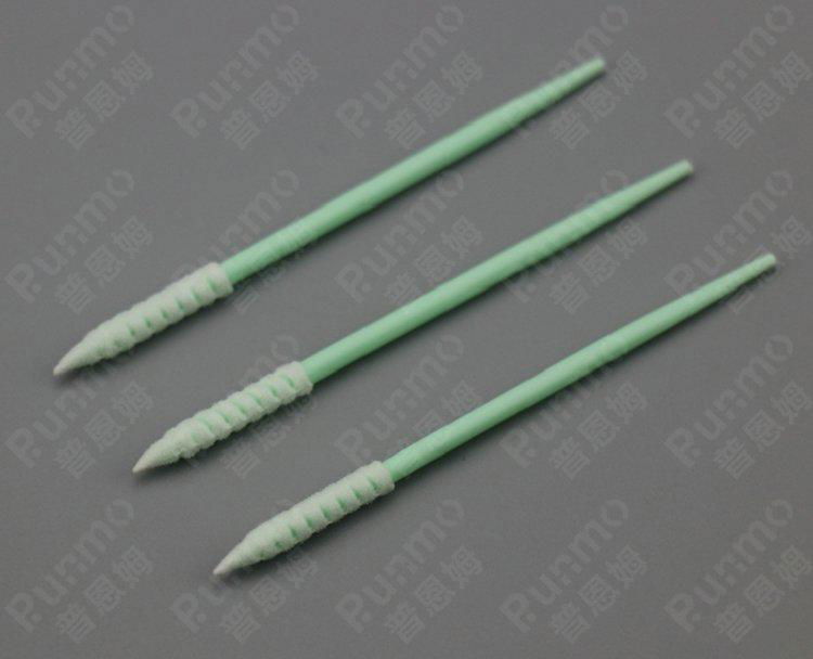 High density threaded head imported cleanroom foam sponge tips