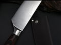 8" chef knife with pakka-wood handle 3