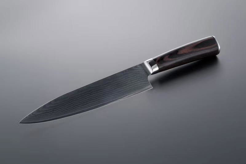 Deluxe Damascus chef knife 2