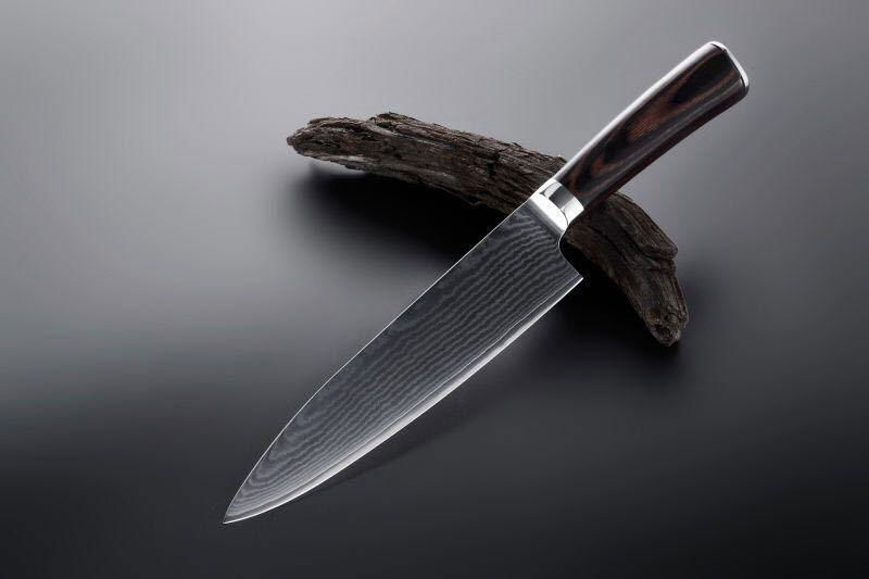 Deluxe Damascus chef knife