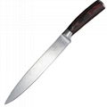 Slicing knife with pakkawood handle, 8" 1