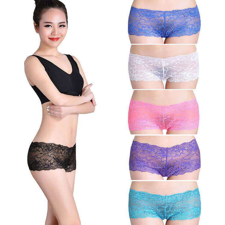 New Style Sexy Lace Panties Women Fashion Cozy Lingerie Pretty Briefs High Quali 4