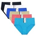 Popular Women Plus Size Cotton Panties Big yards Solid Pantie For Women High Wai