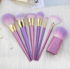 High Resilience Cosmetic Brush Set Environmental Protection Material Customized 