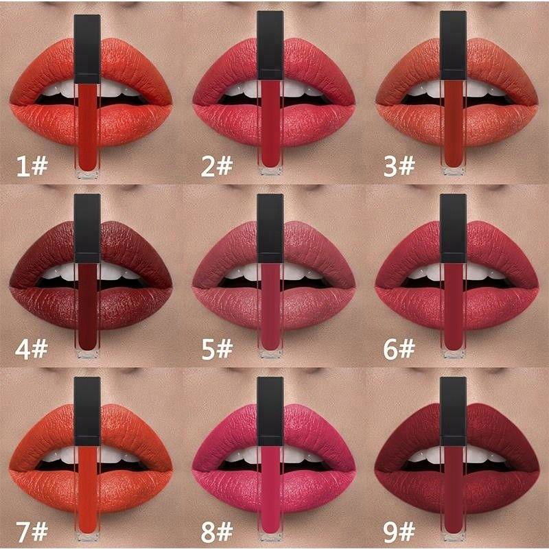 Matte Liquid Lipstick Face Makeup Products Waterproof Fashion Colors For Lips