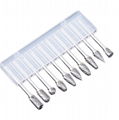 10pcs 3mm x 6mm Tungsten Steel Solid Carbide Burrs Rotary Files Diamond Burrs Se 3