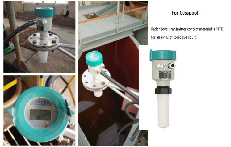 Radar level transmitter for corrosive liquids 3