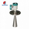 cement silo radar level transmitter for high powder with blow-sweep euipment 1