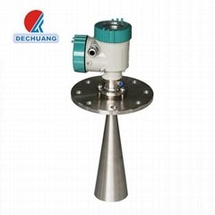cement silo radar level transmitter for high powder with blow-sweep euipment