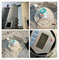 cement silo radar level transmitter for high powder with blow-sweep euipment 4