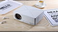 C80Up Portable Led Mini Projector,Optional WiFi Android Bluetooth Hdmi USB Home  3