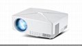 C80Up Portable Led Mini Projector,Optional WiFi Android Bluetooth Hdmi USB Home  5