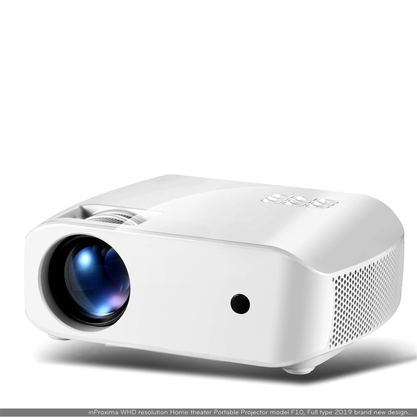 2019 VIVIBRIGHT new design model F10UP led mini projector WHD 1280x720P Portabl 2