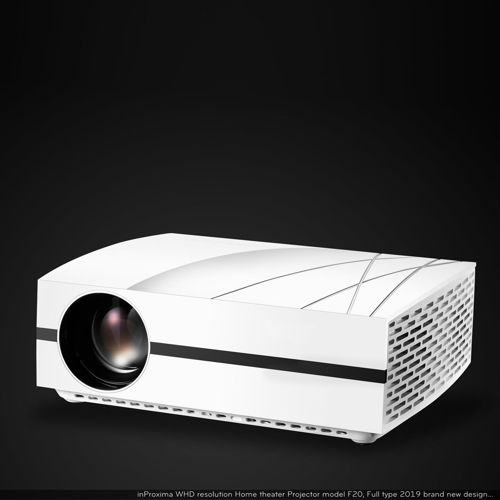 mini projector F20up with speaker home theater android smart  2