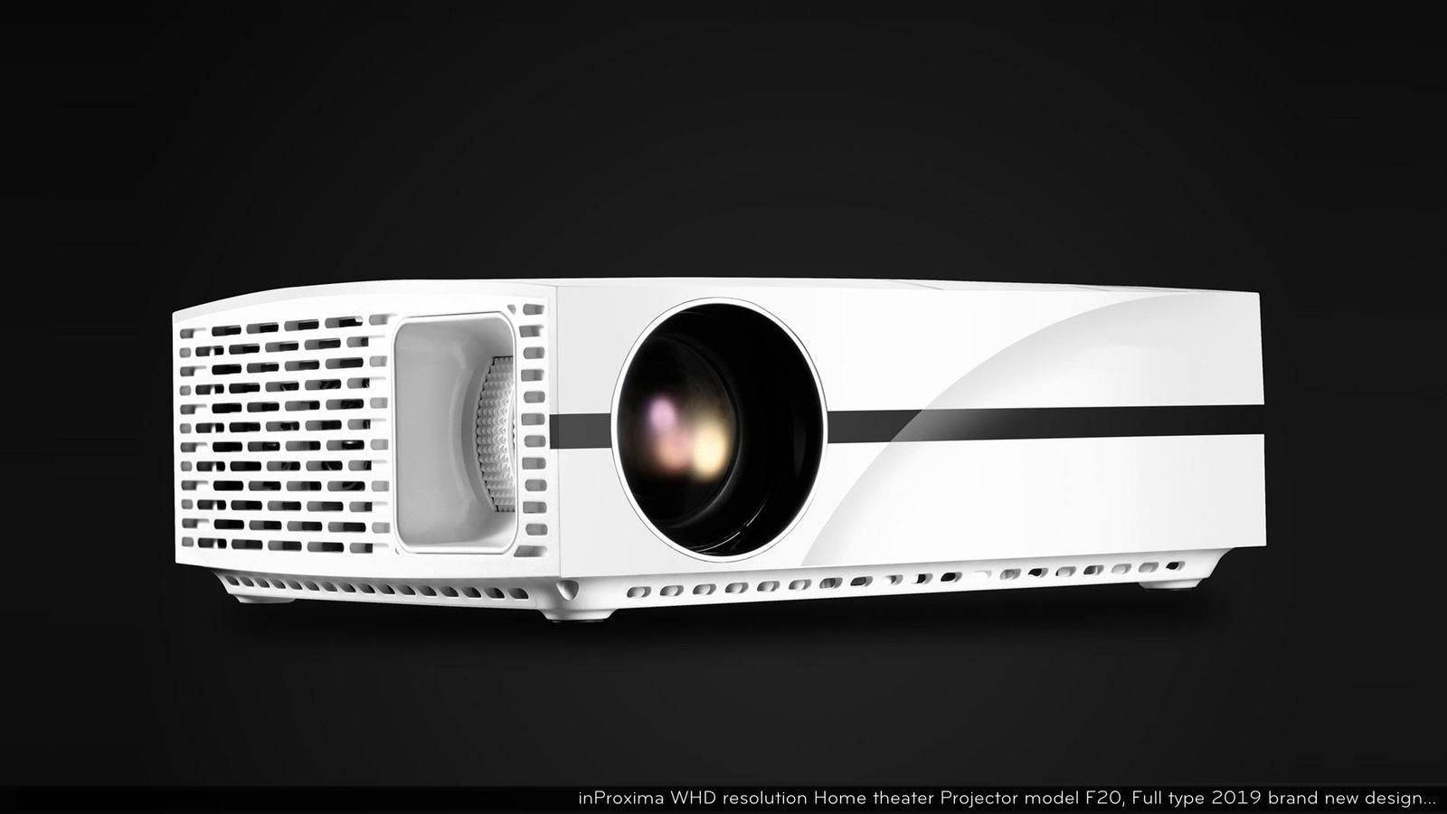 mini projector F20up with speaker home theater android smart  5