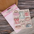 Handmade stickers for DIY scrapbooking