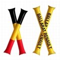 Promotional Cheering hand bang Inflatable Glow Sticks