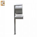 GH1314R1U2 waterprppf steel pillar mail box 1