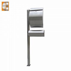 GH1314R1U2 waterprppf steel pillar mail