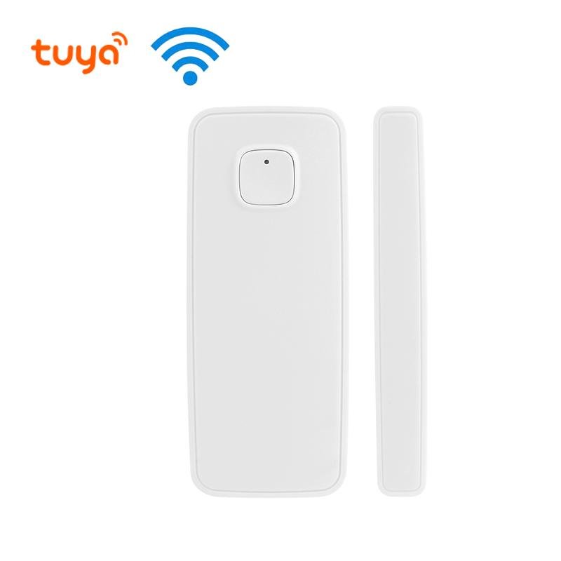 Tuya home security smart magnetic switch door sensor WiFi sensor alarm 4