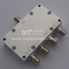 4 Way Resistance Power Divider