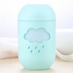 F003 Mini Desktop Humidifier with sleeping lights Cartoon clouds appearance