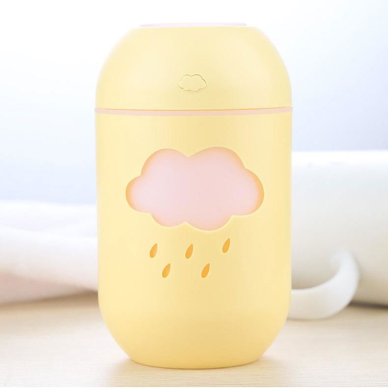 F003 Mini Desktop Humidifier with sleeping lights Cartoon clouds appearance 3