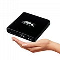 Mini 4K HD Media Player hdmi AD Player with USB/MiniSD  Model No:  JEDX-MP029 2