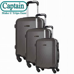 Dongguan wholesale cheap ABS trolley travel luggage bags