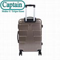 2017 Hot sky blue dongguan oem zipper l   age bag trolley case l   age brand sui 3