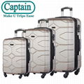 High quality polypropylene Dongguan men leather suitcase 1