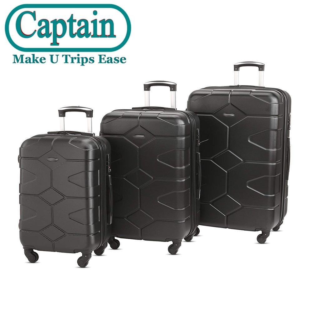 High quality polypropylene Dongguan men leather suitcase 4