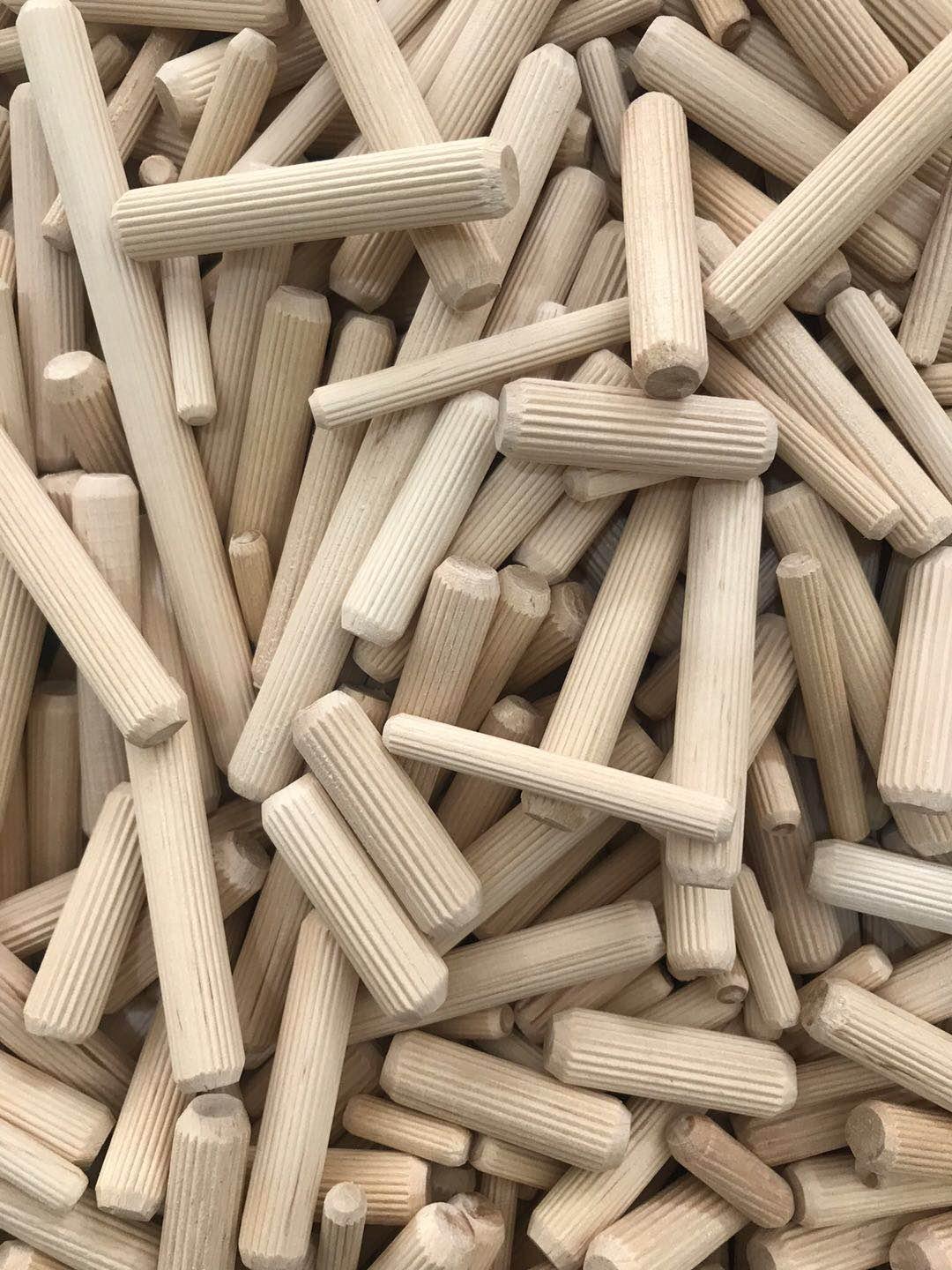 MultiGrooved Dowel Pin MG Hualong Wood Dowels Factory (China