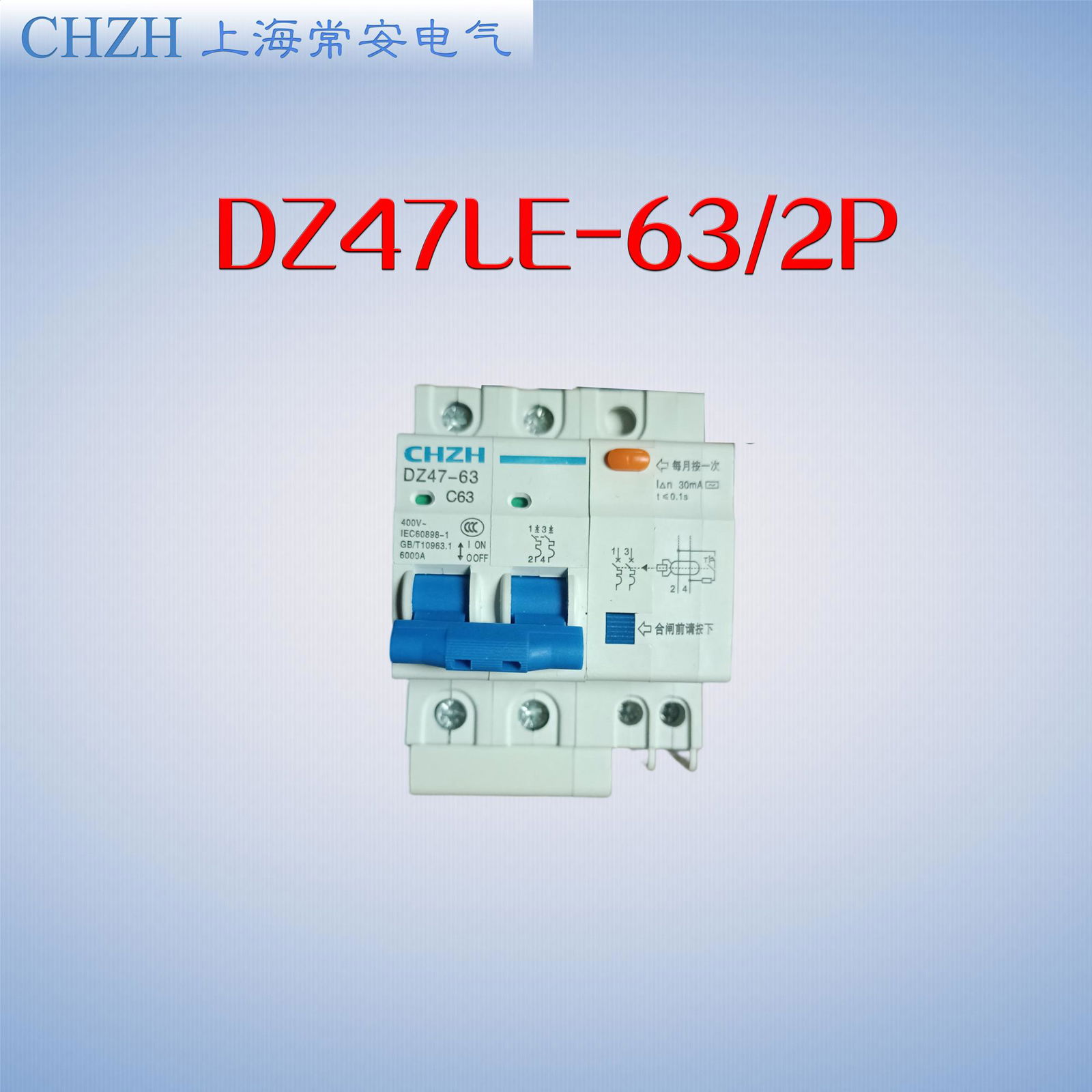 DZ47LE-63 2p16A漏电断路器