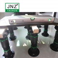 wood deck support adjustable pvc floor pedestal plastic jack for joist