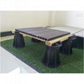 wood deck support adjustable pvc floor pedestal plastic jack for joist 6