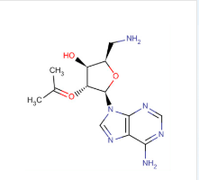 Adenosine, 5'-amino-5'-deoxy-2',3'-O-(1-methylethylidene)- 1
