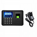 Portable Biometric Fingerprint Time Attendance with SDK 