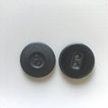 Professional wholesale 18mm dia PPS material button RFID laundry tag 