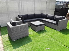 garden poly outdoor rattan sofa set D.L