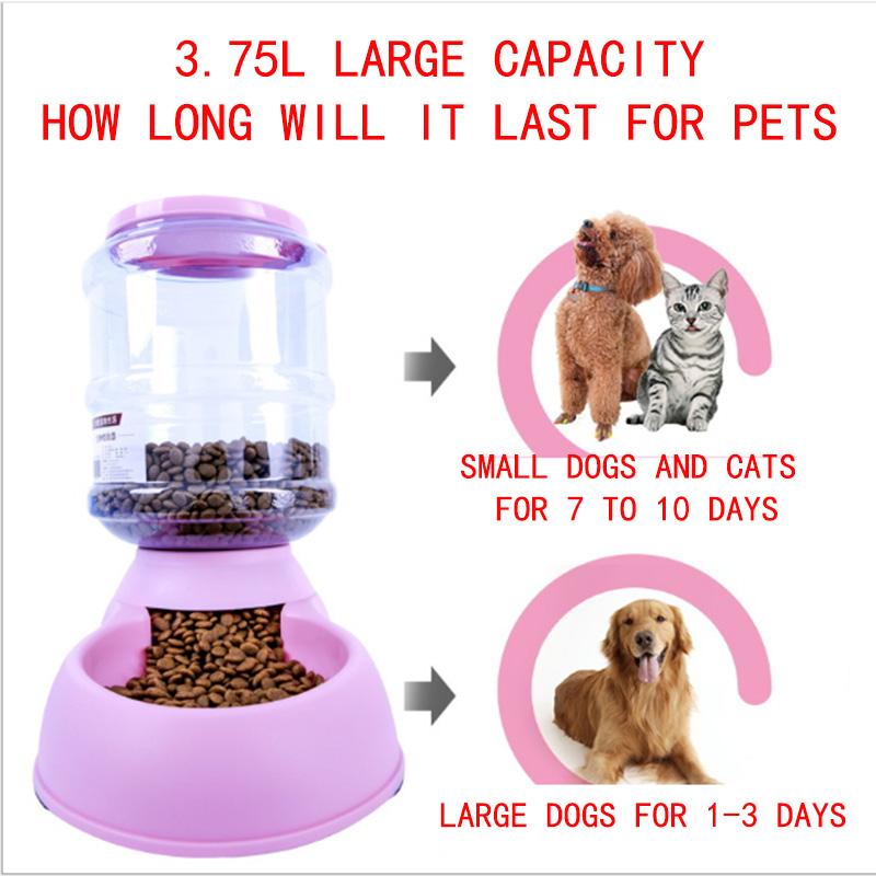 Automatic Pet Feeder and Cat Water Dispenser  4