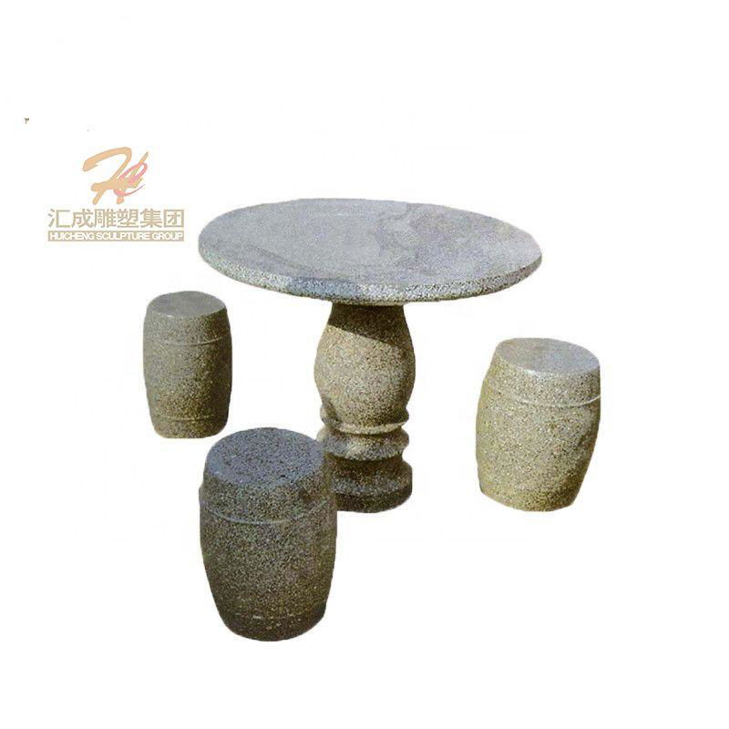 European Style Marble Table Garden Decoration