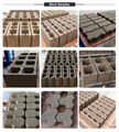 automatic concrete hollow block cement brick road paver making machine  5