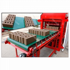 automatic interlocking clay brick block making machine