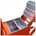 small manual interlocking clay brick block making machine  2